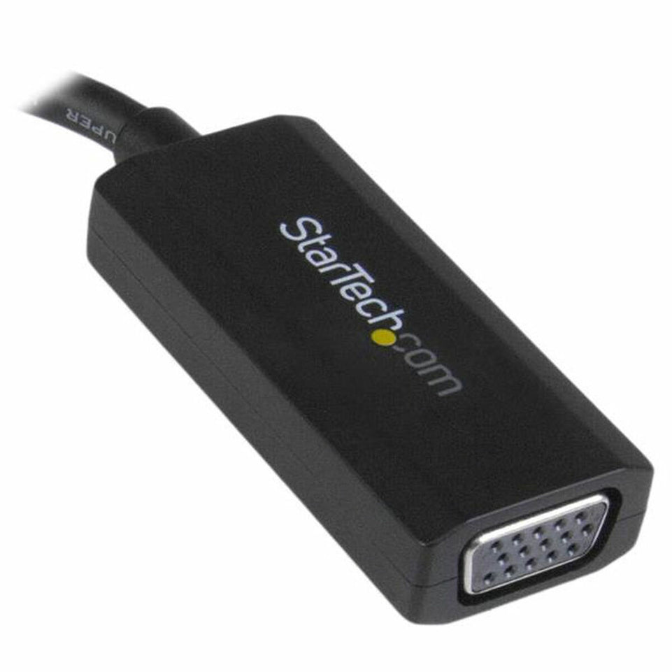 Adapter USB 3.0 naar VGA Startech USB32VGAV Zwart Grijs