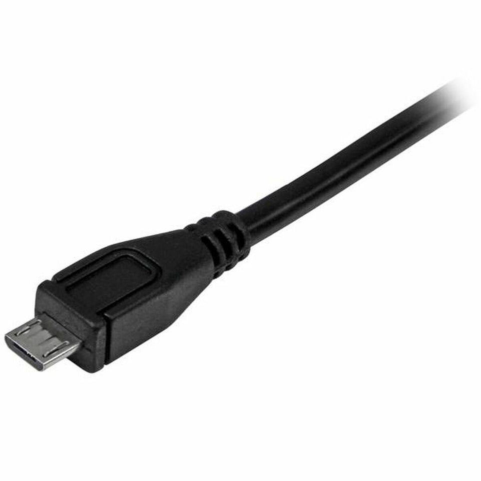 Adapter USB C naar Micro USB 2.0 Startech USB2CUB1M            USB C Zwart