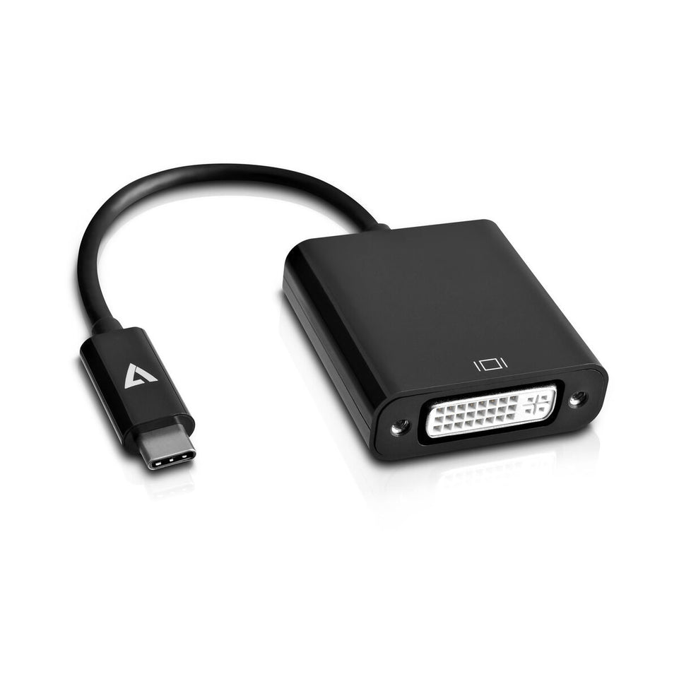 Adapter USB C naar DVI V7 V7UCDVI-BLK-1E