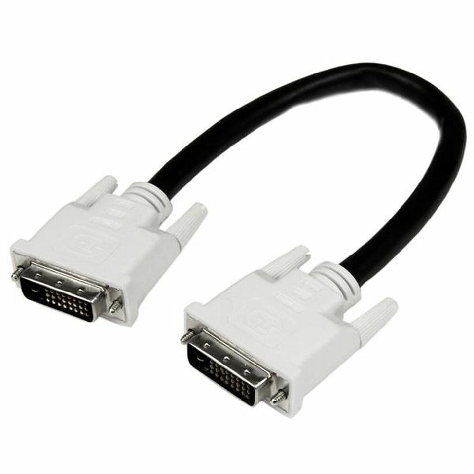 Kabel Video Digitaal DVI-D Startech DVIDDMM1M 100 m Zwart