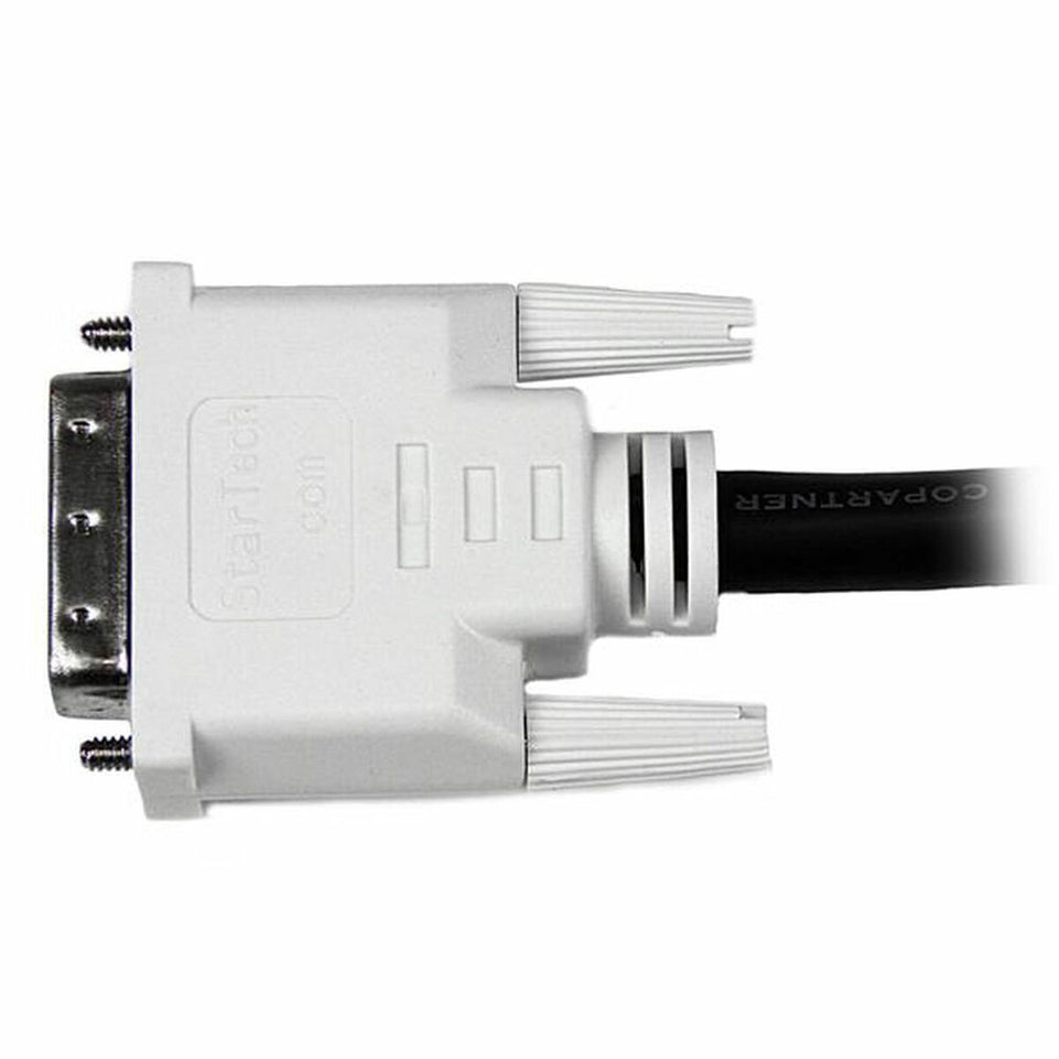 Kabel Video Digitaal DVI-D Startech DVIDDMM1M 100 m Zwart