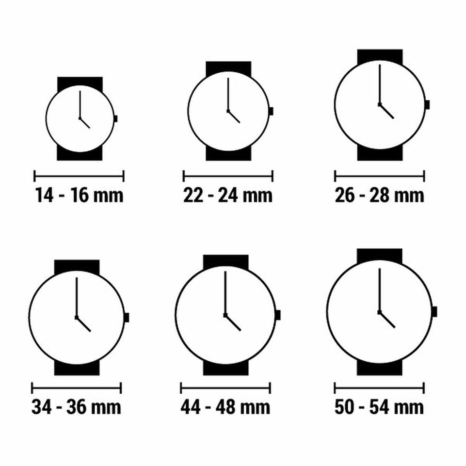 Horloge Uniseks Qiin QN-WC-BK-DCF (Ø 28,5 mm)