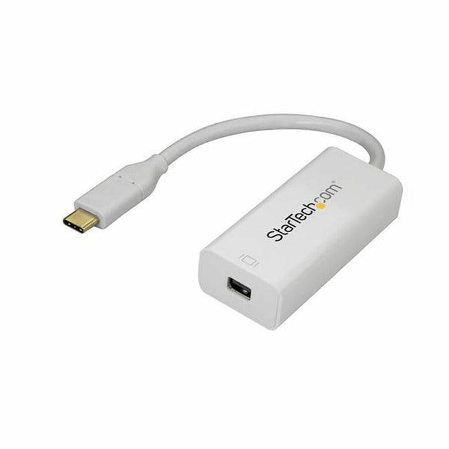 Adapter USB C naar Mini DisplayPort Startech CDP2MDP              Wit 4K Ultra HD