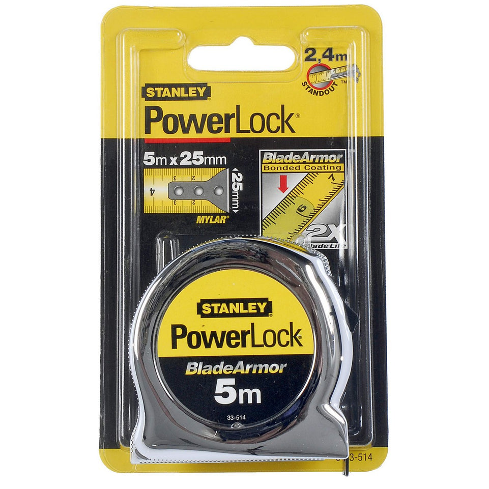 Rolmaat Stanley Powerlock Blade Armor (5 m x 25 mm)