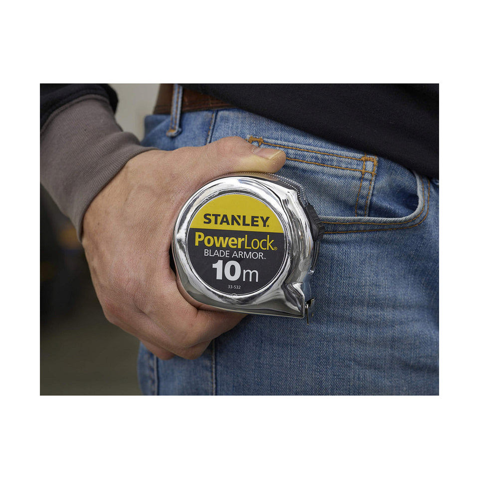 Rolmaat Stanley 10 m x 25 mm