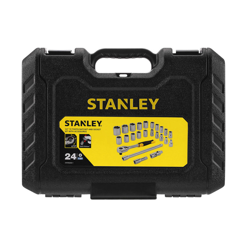 Ratel 1/2" Stanley STMT82830-1 (24 Onderdelen)