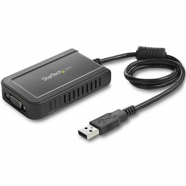 Adapter USB naar VGA Startech USB2VGAE3            Zwart