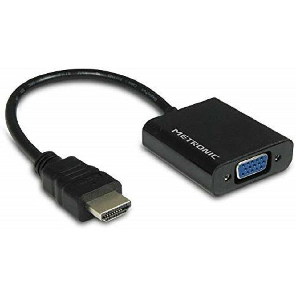 Adapter HDMI naar VGA METRONIC 470274