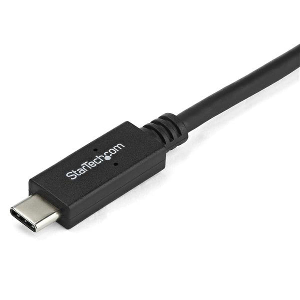 Adapter USB C naar DVI Startech CDP2DVIMM2MB Zwart