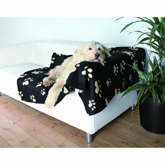 Huisdierendeken Trixie Barney 150 x 100 cm Zwart Beige