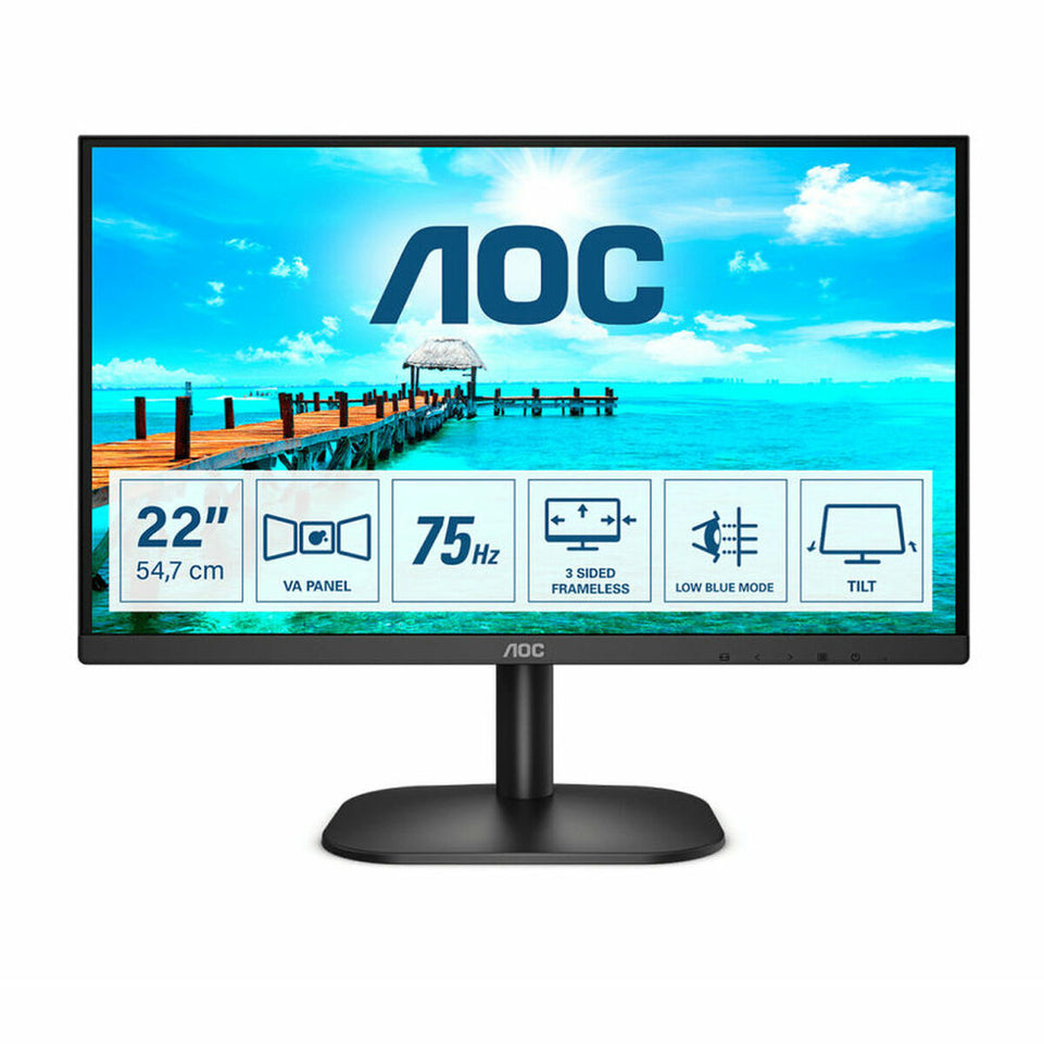 Monitor AOC 22B2DA FHD LED 21,5" VA Flicker free