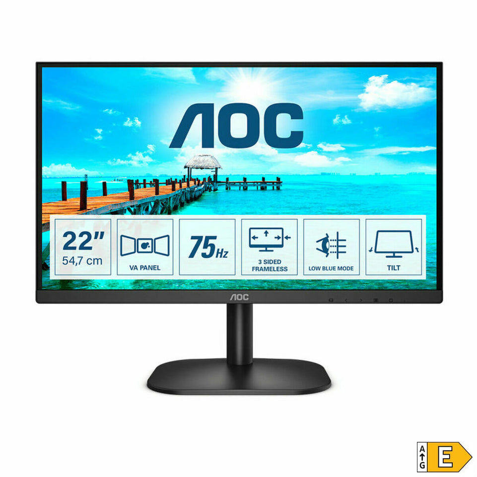 Monitor AOC 22B2DA FHD LED 21,5" VA Flicker free