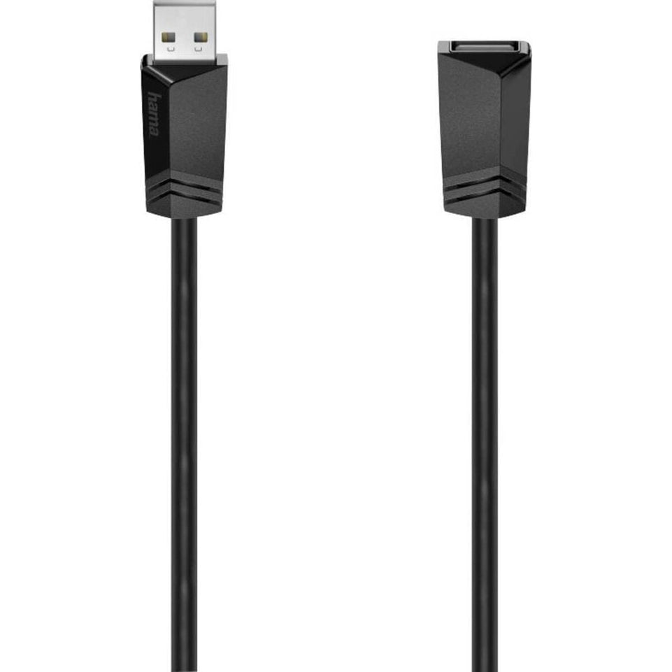 Verlengkabel USB Hama 00200619 1,5 m Zwart