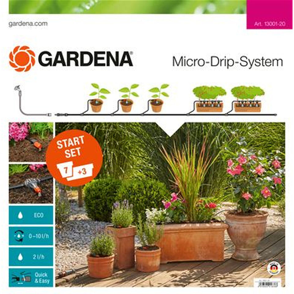 Automatisch druppelirrigatiesysteem voor plantenpotten Gardena 13001