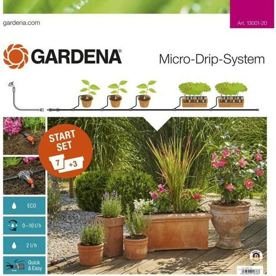 Automatisch druppelirrigatiesysteem voor plantenpotten Gardena 13001