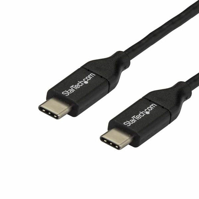 Kabel USB C Startech USB2CC3M             1 m Zwart