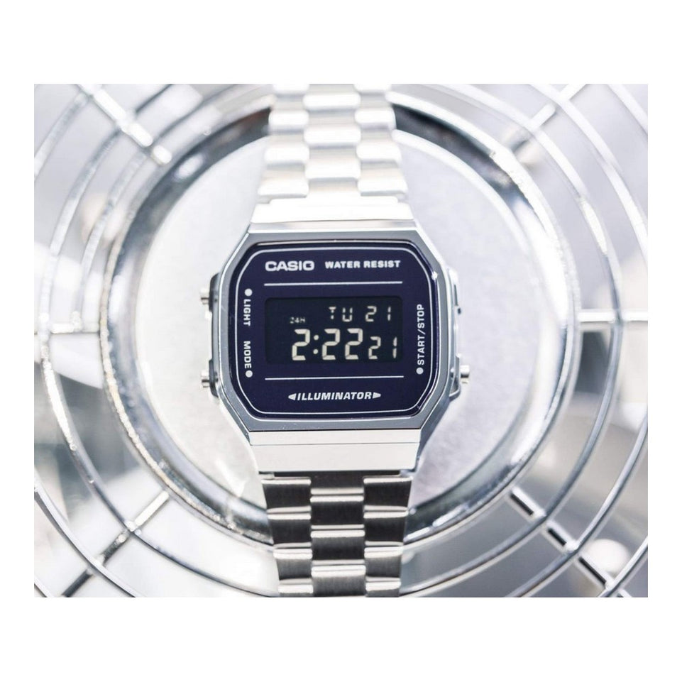 Horloge Uniseks Casio A-168WEM-1 (Ø 35 mm)