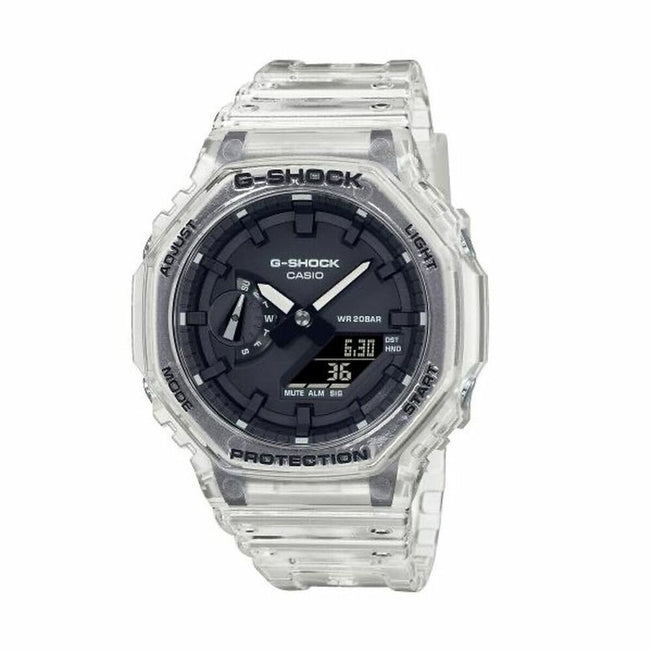 Horloge Sportief Casio GA-2100SKE-7AER Transparant