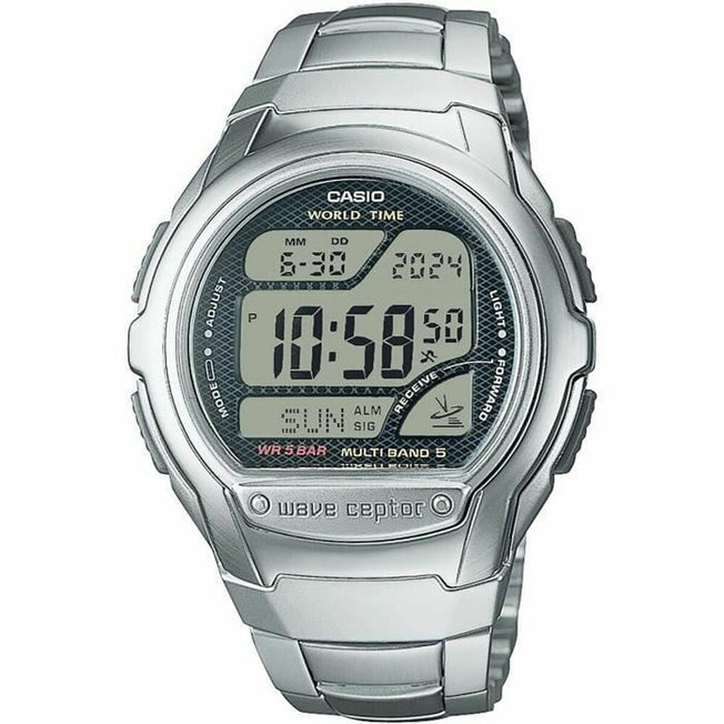 Horloge Uniseks Casio WV-58RD-1AEF Multifunctioneel Zilverkleurig