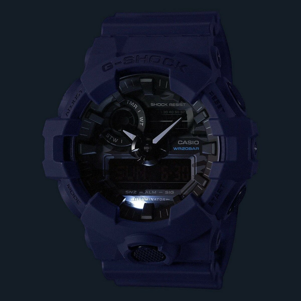 Horloge Heren Casio G-Shock GA-700CA-2AER - CAMO SERIE (Ø 53,5 mm)