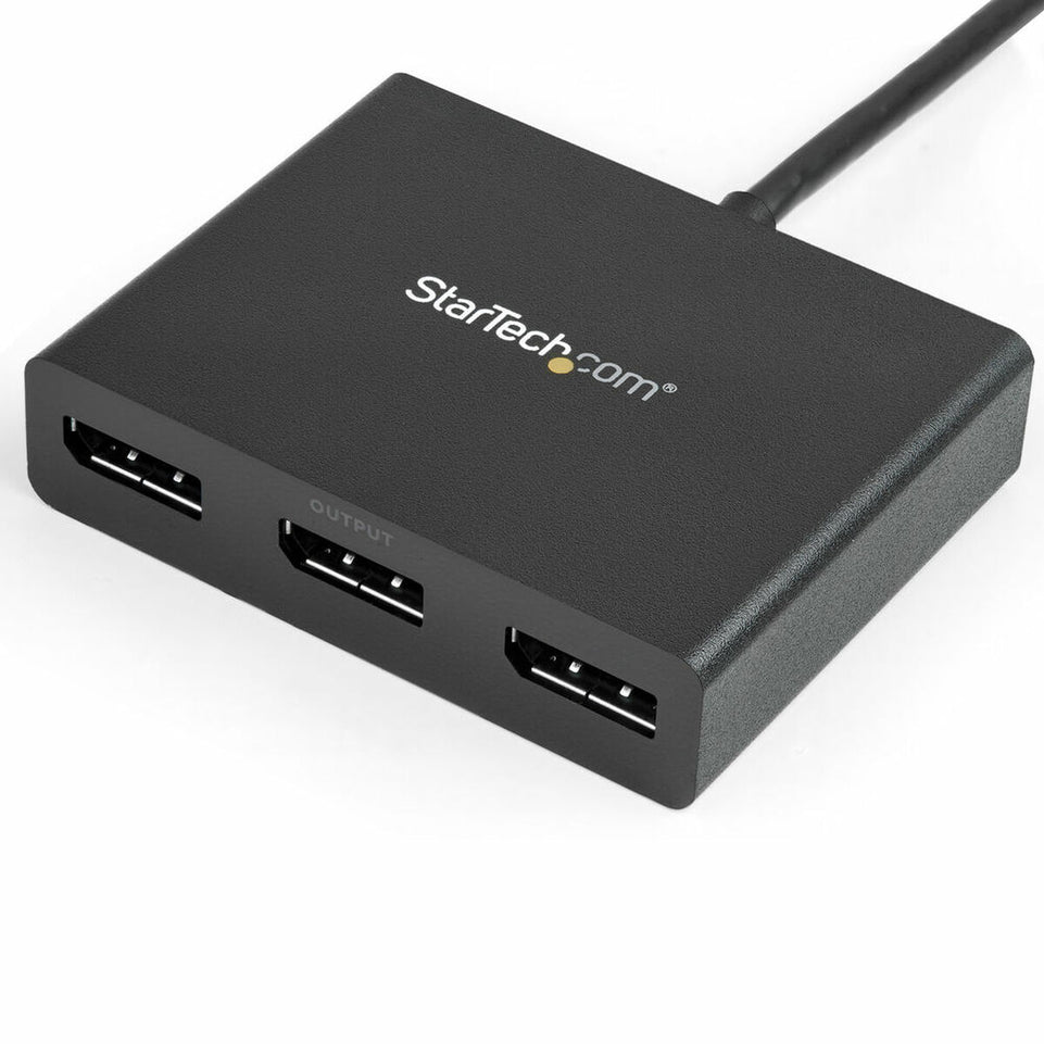 Splitter DisplayPort Startech MSTMDP123DP Zwart