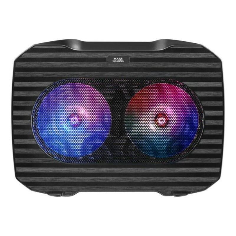 Gaming Cooling Base voor Laptop Mars Gaming MNBC0 RGB Zwart