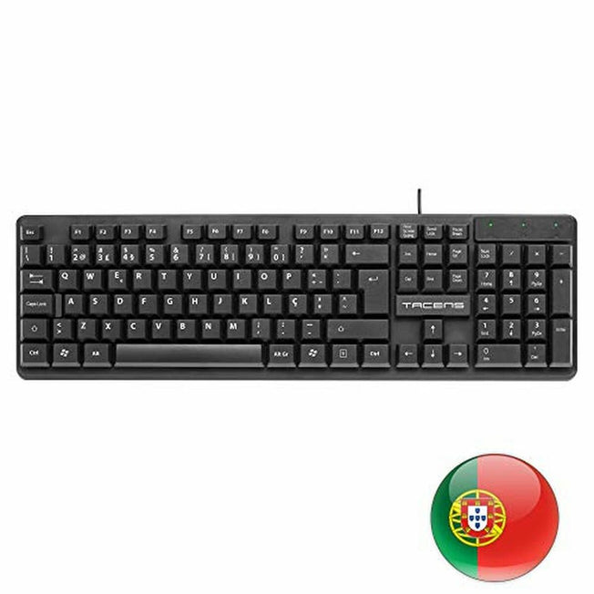 Toetsenbord Tacens AK0PT Qwerty Portugees