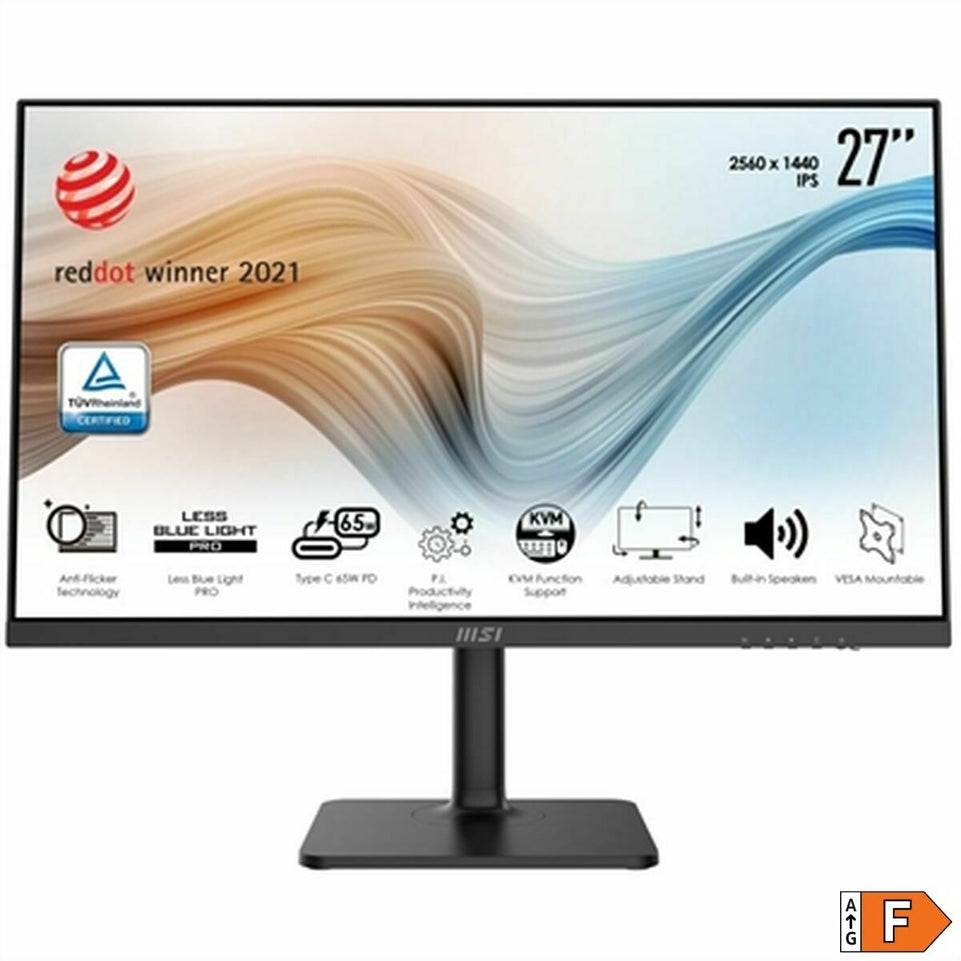 Monitor MSI MD272QP 27" LED IPS 75 Hz 50-60  Hz