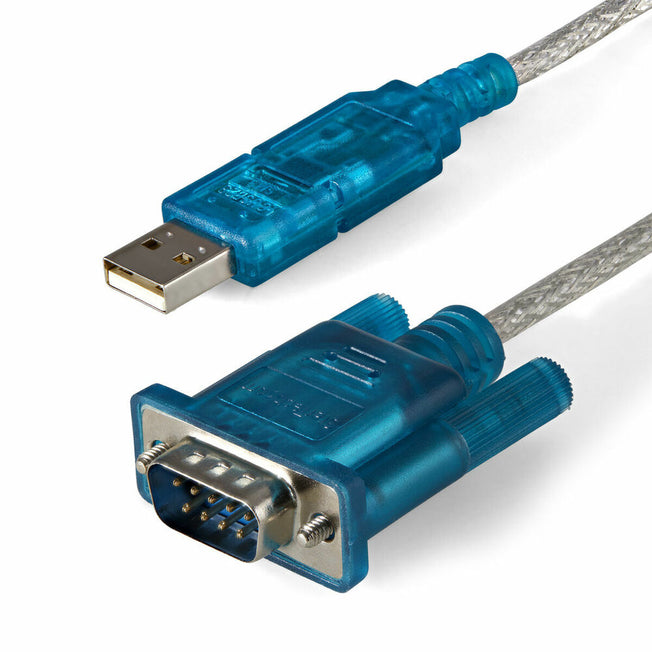 USB-kabel DB-9 Startech ICUSB232SM3 91 cm Blauw