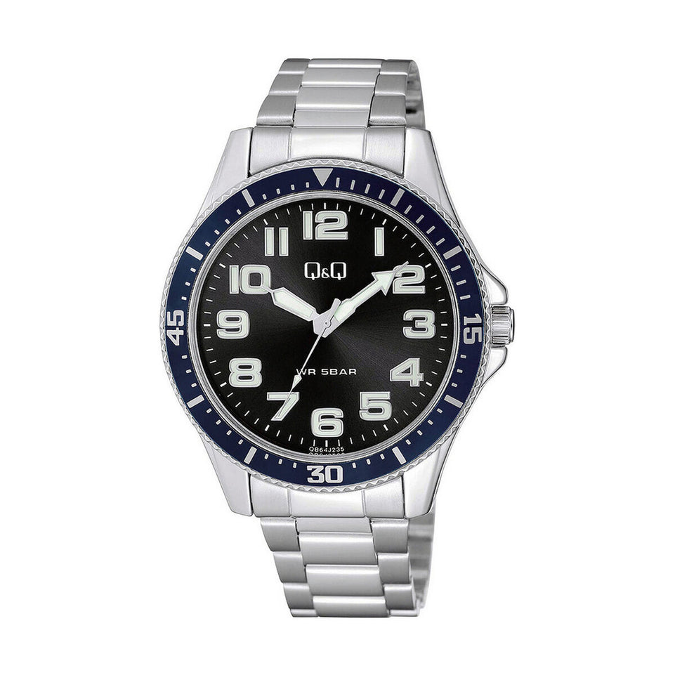 Horloge Heren Q&Q QB64J235Y (Ø 43 mm)