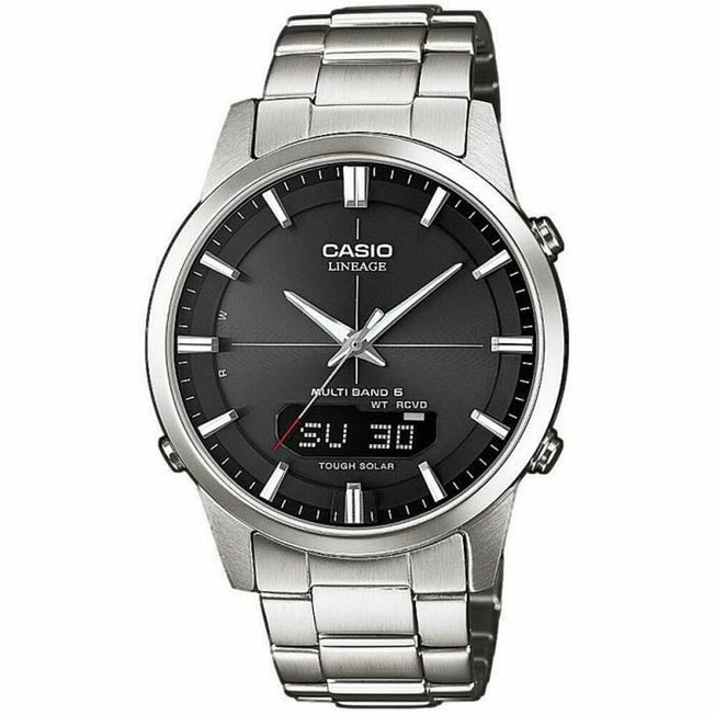 Horloge Uniseks Casio LCW-M170D-1AER Zilverkleurig Multifunctioneel