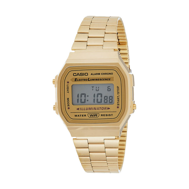 Horloge Uniseks Casio A168WG-9WDF Gouden (Ø 35 mm)