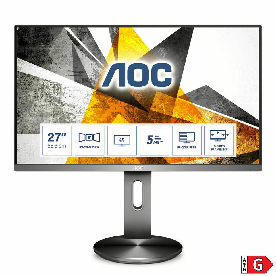 Monitor AOC U2790PQU 27" LED IPS LCD Flicker free