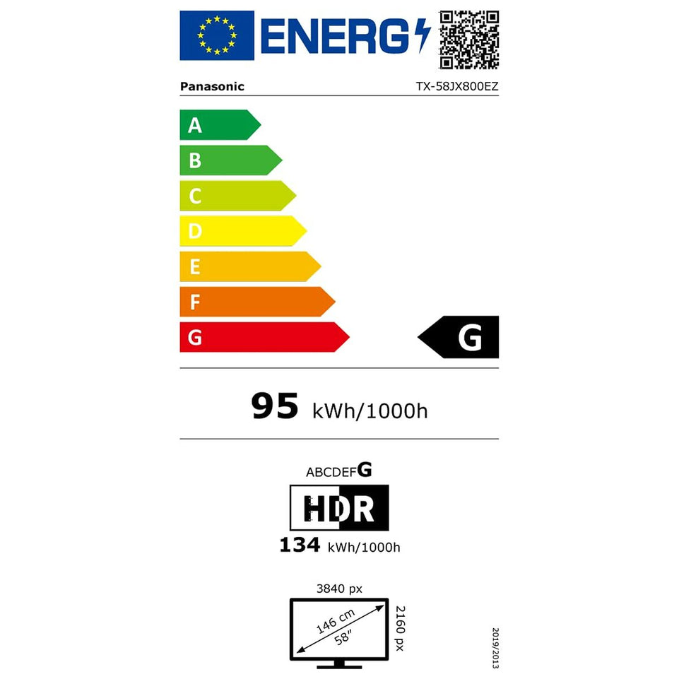 TV Panasonic TX58JX800EZ LED 4K Ultra HD 58"