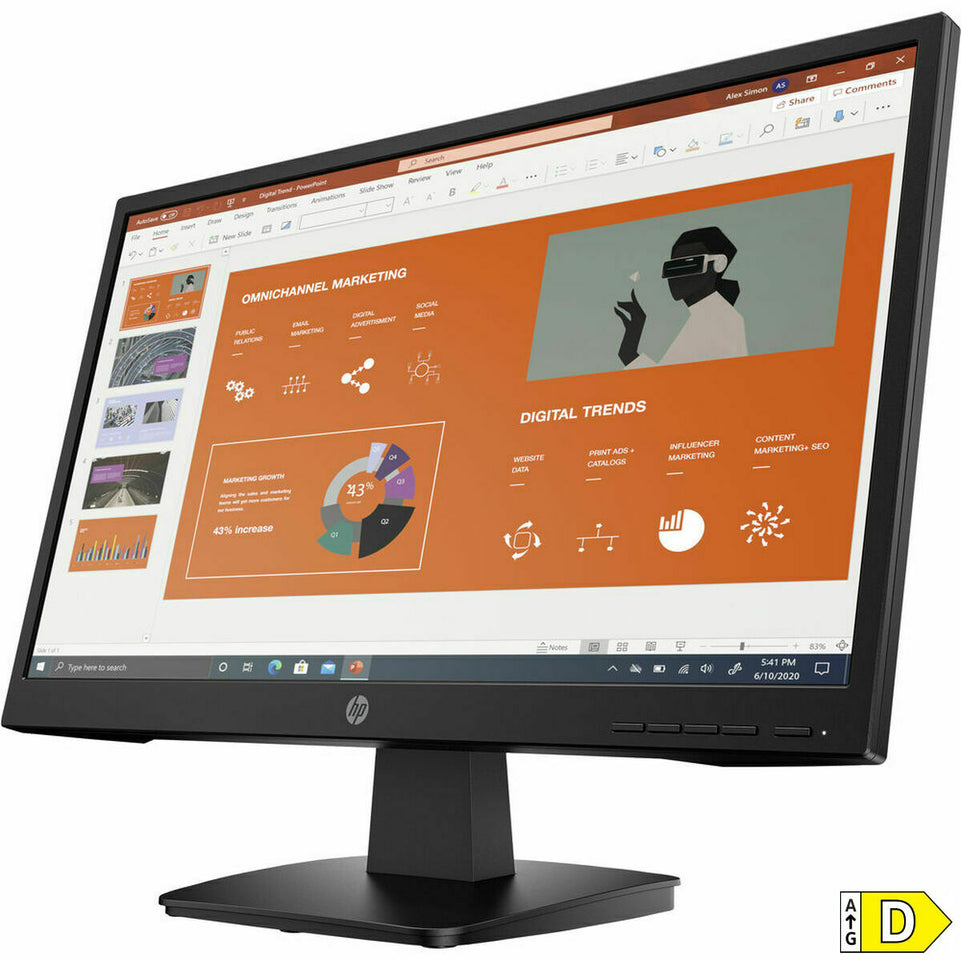 Monitor HP P22VA G4 Full HD 21,5" 1920 x 1080 px