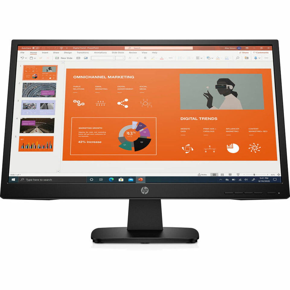 Monitor HP P22VA G4 Full HD 21,5" 1920 x 1080 px