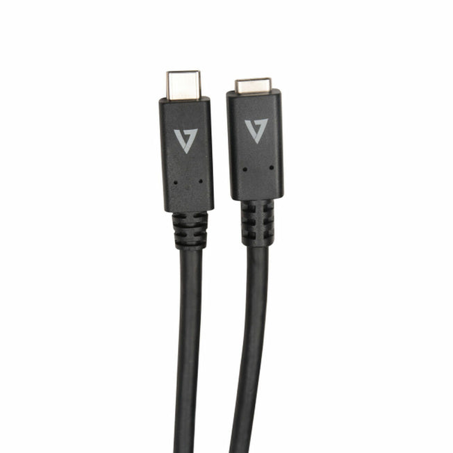 Kabel USB C V7 V7UC3EXT-2M          Zwart