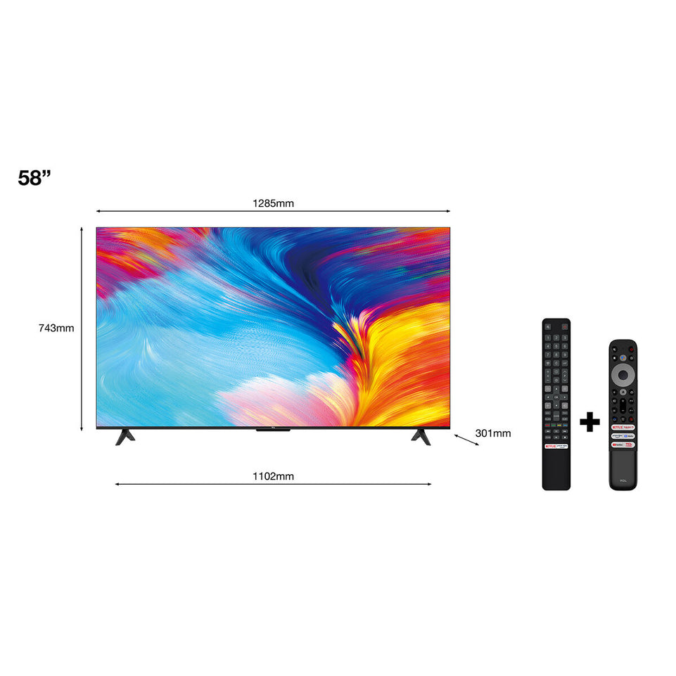 Smart TV TCL 58P635 58" 4K Ultra HD LED D-LED