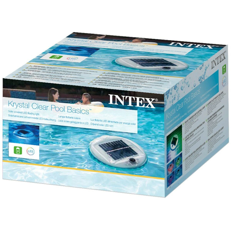 Drijvend zonne-licht voor zwembad   Intex 28695         16,8 x 10,8 x 16,8 cm