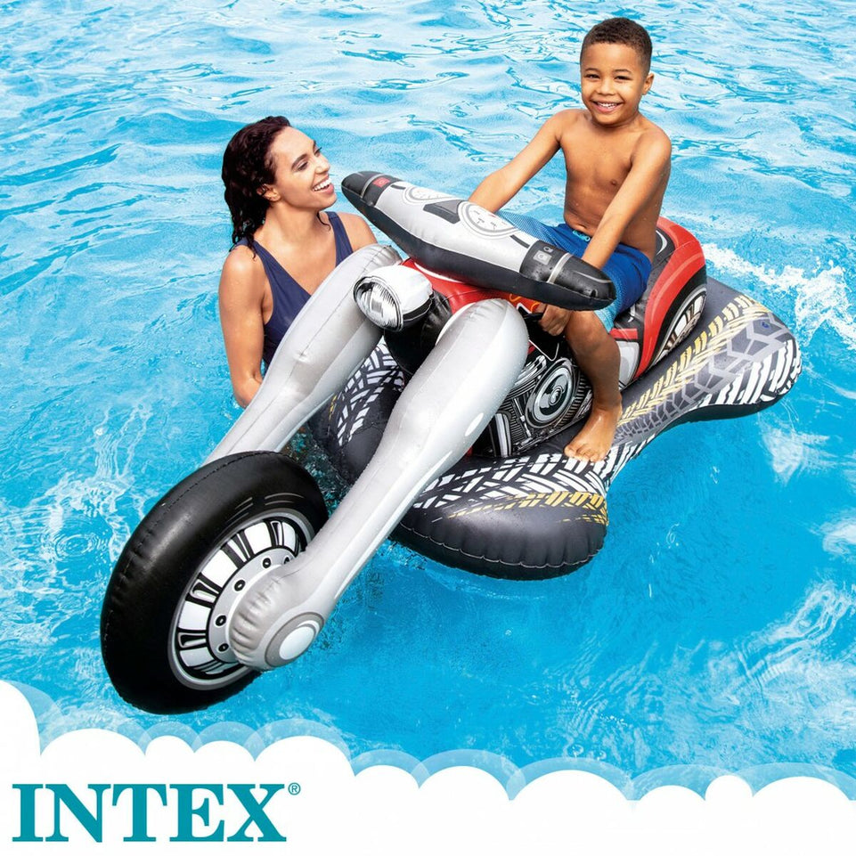 Opblaasbaar zwembadfiguur Intex Custom         Motorfiets 94 x 180 x 71 cm