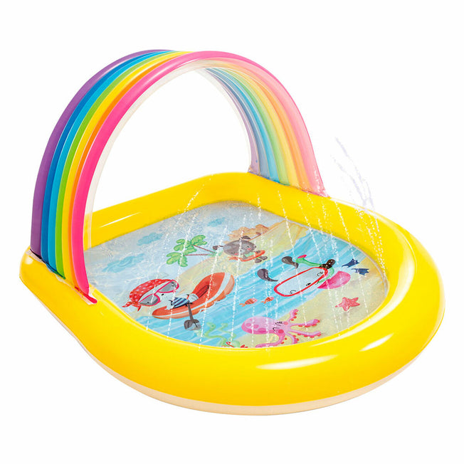 Kinderzwembad   Intex 57156NP         Regenboog 130 x 147 x 86 cm