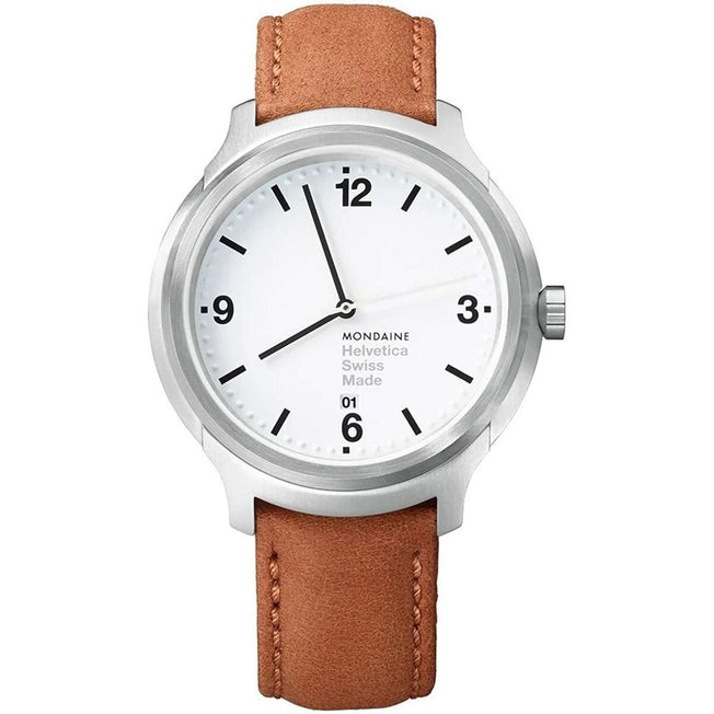 Horloge Heren Mondaine HELVETICA No. 1 BOLD (Ø 43 mm)