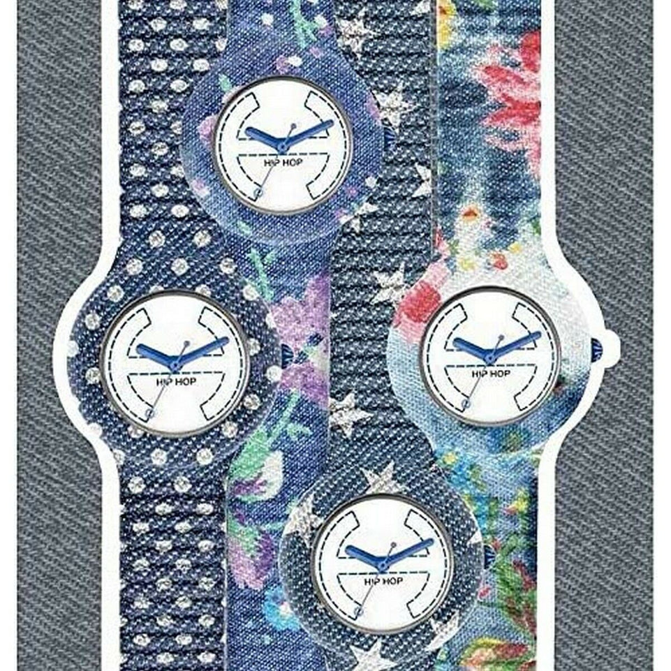 Horloge Uniseks Hip Hop JEANS (Ø 32 mm)