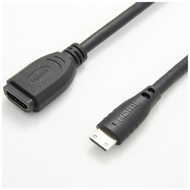 Kabel HDMI naar Mini HDMI Nilox NX080200103 Zwart 15 cm