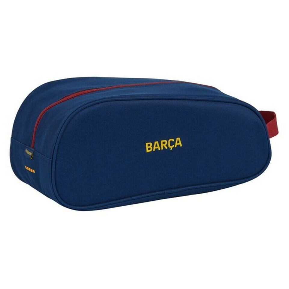 Reisschoenenrek F.C. Barcelona Kastanjebruin Marineblauw (34 x 15 x 18 cm)