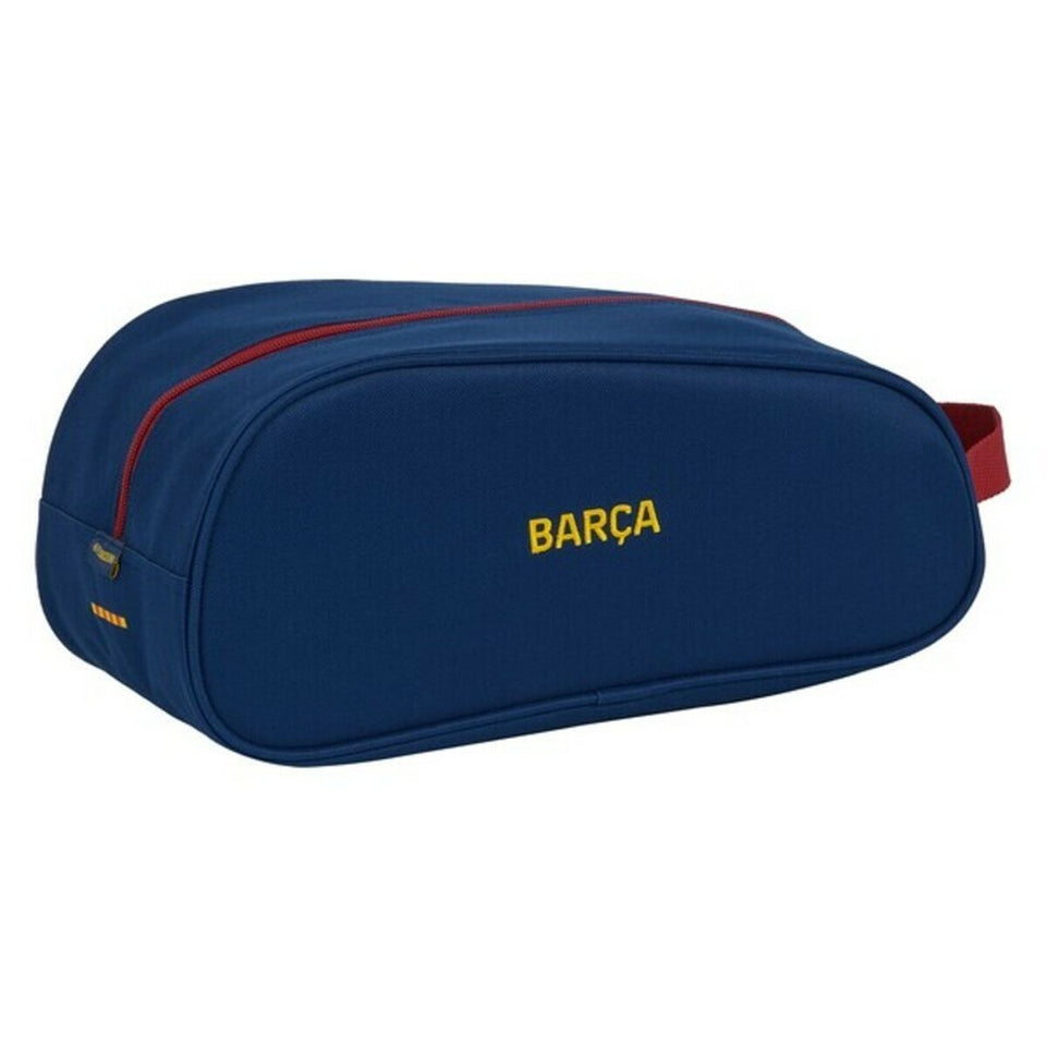 Reisschoenenrek F.C. Barcelona Kastanjebruin Marineblauw (34 x 15 x 18 cm)