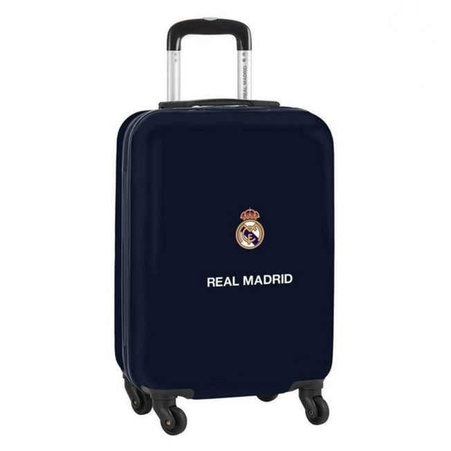 Handbagagekoffer Real Madrid C.F. 612034851 Marineblauw 20'' (34.5 x 55 x 20 cm)