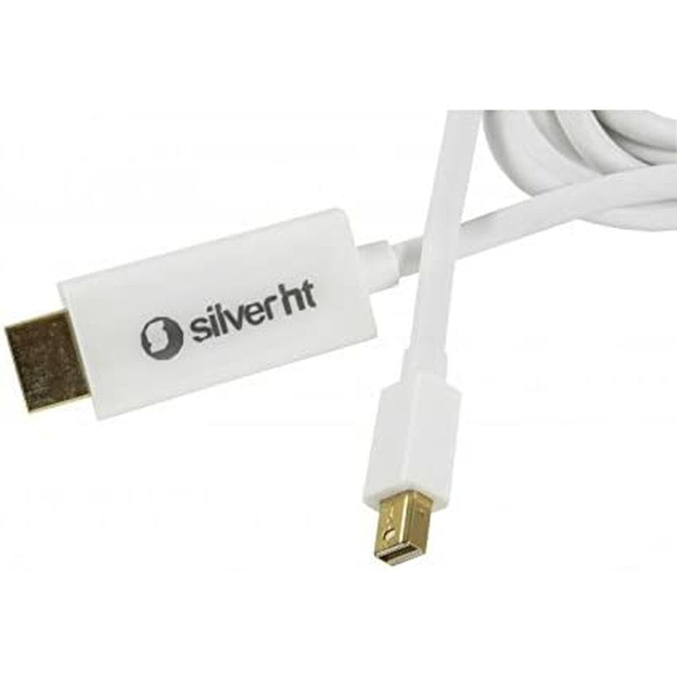 Adapter Mini Display Port naar HDMI Silver HT 93018 1,8 m