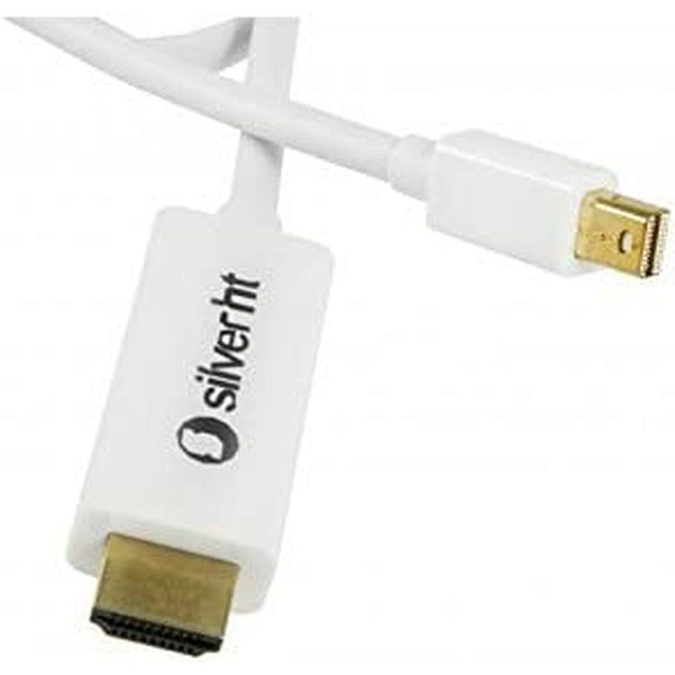 Adapter Mini Display Port naar HDMI Silver HT 93018 1,8 m