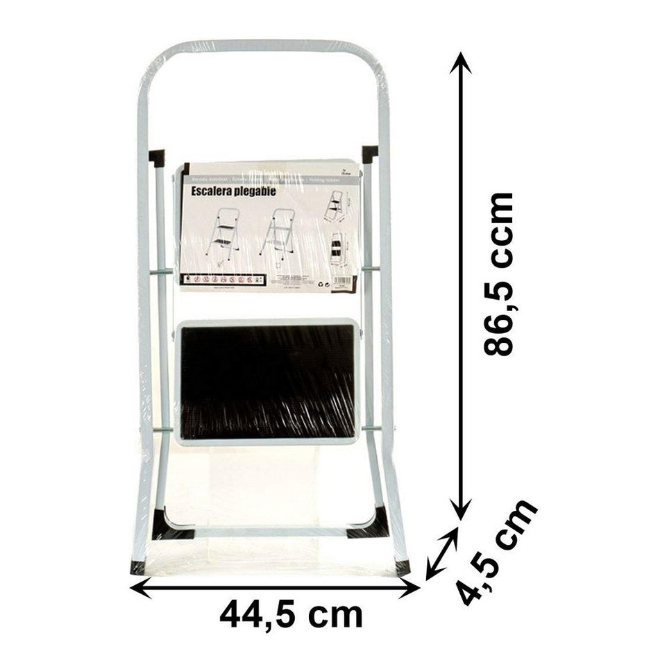 Trap 22328 Wit Zwart Ijzer (4 x 86 x 45,5 cm)